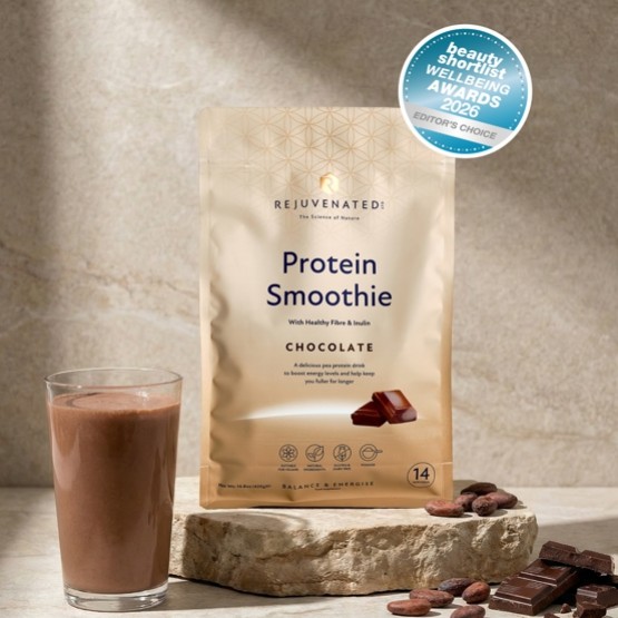 Rejuvenated Protein Smoothie Chocolate - веганський протеїновий смузі зі смаком шоколаду, 14 порцій