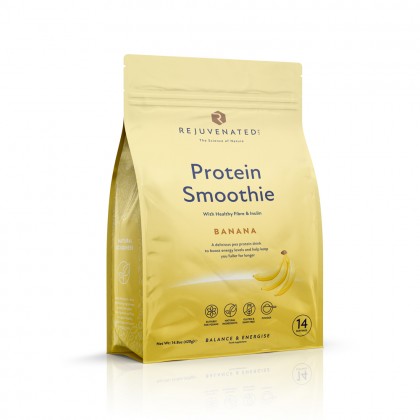 Rejuvenated Protein Smoothie Banana - веганський протеїновий смузі зі смаком банану, 14 порцій
