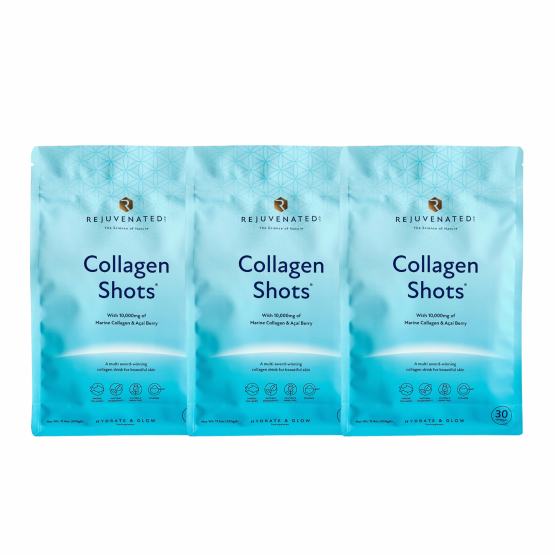 Rejuvenated Collagen Shots Set  — набір колагену на 3 місяці
