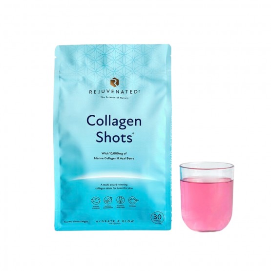 Rejuvenated СOLLAGEN POWDER 10 000 mg per serving - морський колаген для красивої шкіри з ягодами Асаї у порошку, 330 гр