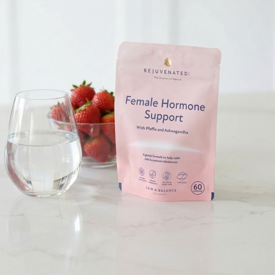 Rejuvenated FEMALE HORMONE SUPPORT — натуральні капсули для підтримки жіночого гормонального балансу, 60 капсул