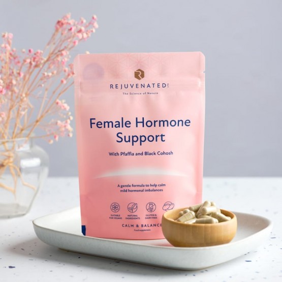 Rejuvenated FEMALE HORMONE SUPPORT — натуральні капсули для підтримки жіночого гормонального балансу, 60 капсул
