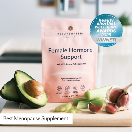 Rejuvenated FEMALE HORMONE SUPPORT — натуральні капсули для підтримки жіночого гормонального балансу, 60 капсул