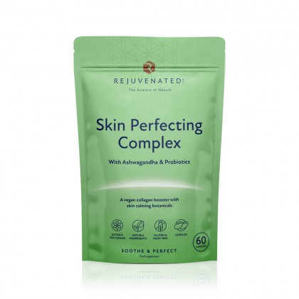 Rejuvenated Skin Perfecting Complex — веганський колаген у капсулах для красивої, сяючої шкіри обличчя, 60 капсул