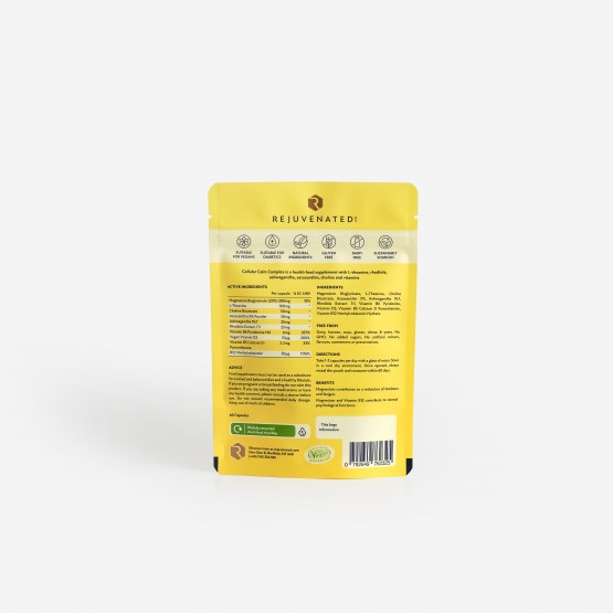 Rejuvenated Cellular Calm - Kompleks antystresowy, 60 kapsułek